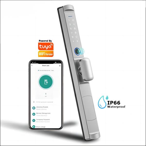 Serrure de porte sans fil de mot de passe de contrôle d'APPLI Bluetooth ouvert librement et sans risque