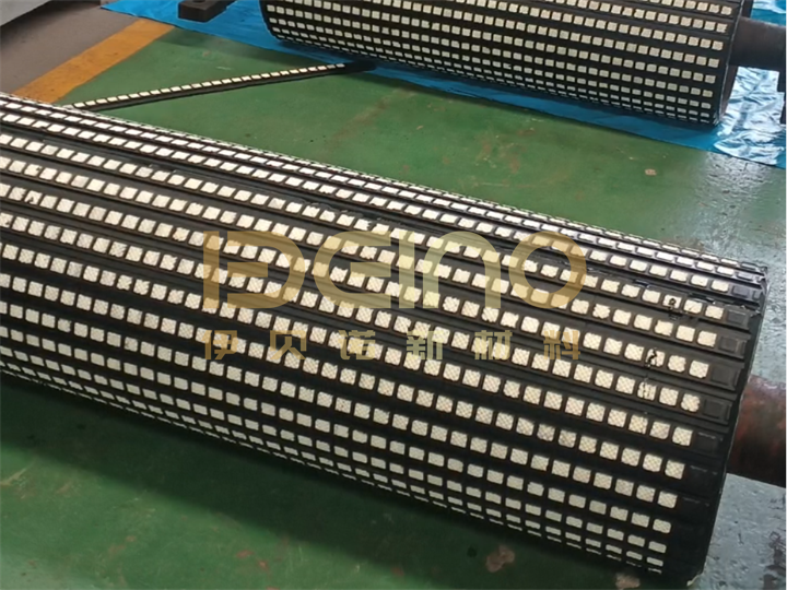 Ceramic Pulley Lagging for Wet Mining Conveyors | Elacera