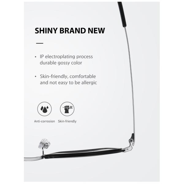 Простота металла стекел титана ацетата объектива AC для людей