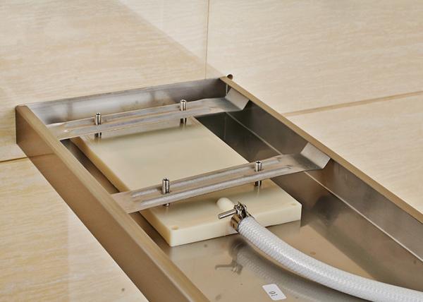 Single Handle 3 Way Bathroom Shower Panels Rose Gold Surface Treatment ROVATE