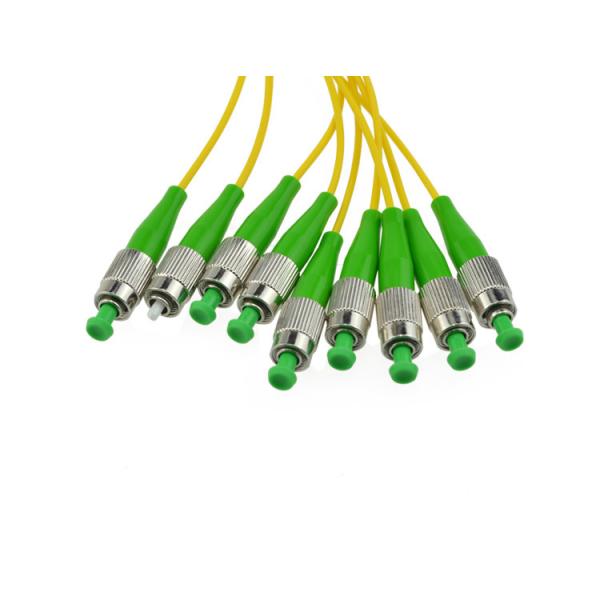 Splitter PLC аксессуаров оптического волокна коробки ABS 1x8 соединителя 2.0mm FC/APC