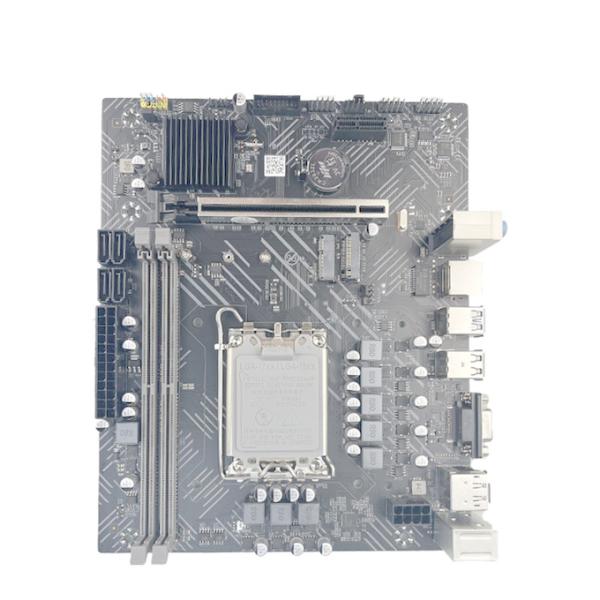 PCWINMAX H610 LGA 1700 Socket DDR5 avec une seule fente M.2 Micro ATX PCIe 4.0 carte mère de jeu