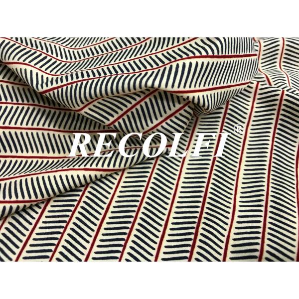 152CM 165GSM Recycled Spandex Fabric Environmentally Friendly For Swimsuit