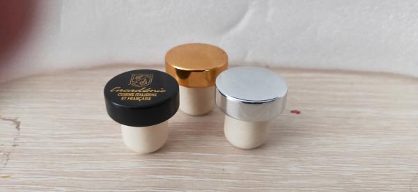 wooden cap T-top Corks Wine Corks Bottle Quality Stoppers Corks