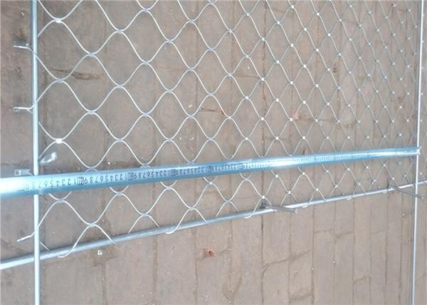 Outdoor Swimming Pool Protective 2.0mm Stainless Steel Rope Mesh
