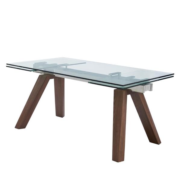 Multifunctional Luxury Modern Dining Table Set Practical Tempered Glass