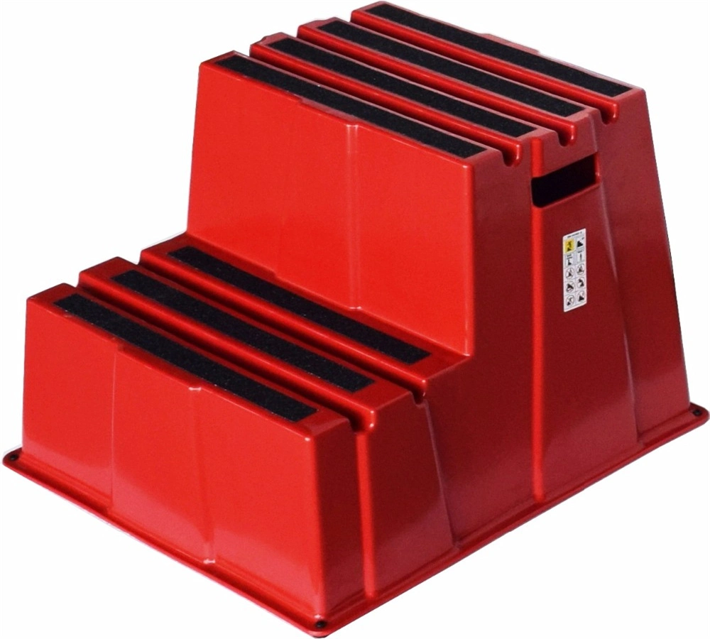 Высокая безопасность 2 - пластмасса HDPE лестницы шага шага легкая для того чтобы двинуть