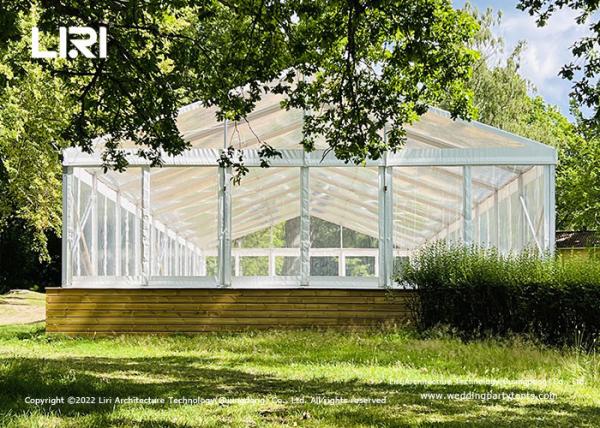 100 Seater Luxury Wedding Tents Outdoor Clear Party Event Marquee