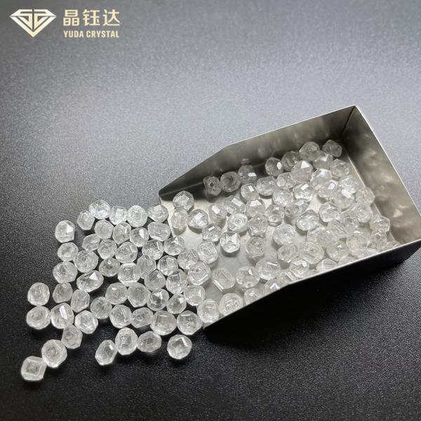 diamante crescido da cor do SI VVS D E F dos diamantes 8.0mm de 1ct 2ct laboratório áspero