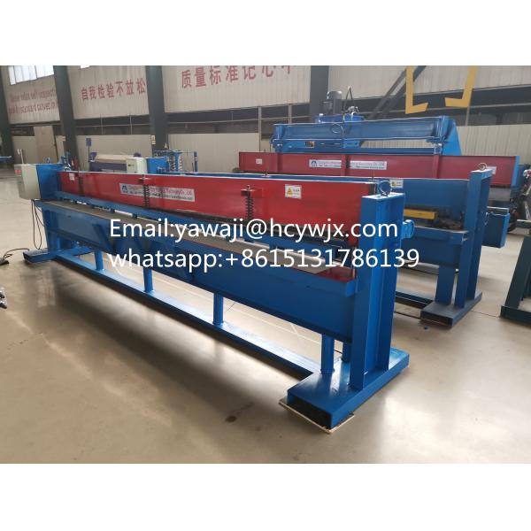 Good Quality 6 Meters Long Manual Hydraulic Sheet Metal Bending Machine