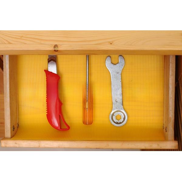 Alfombra de mesa plegable impermeable para el armario de la cocina el cajón del hogar almohadilla de plástico antideslizante