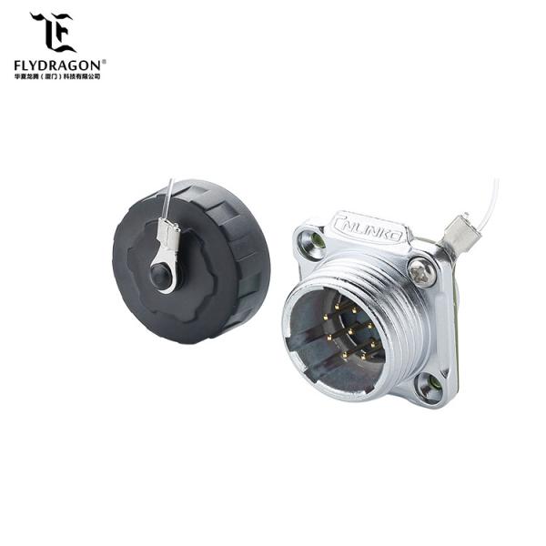 9 pin m20 Audio Cable Sealed Circular Battery Signal Connector