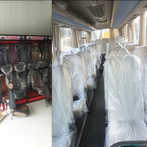 Disposable Seat Covers, Car Universal Plastic Seat Covers for Airplane Seats, Salon Chairs, Restaurant Seats