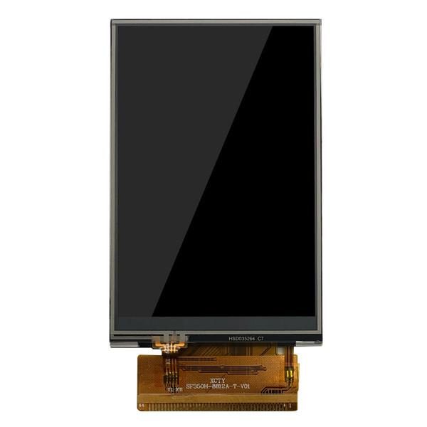 3.5 Inch Touch TFT LCD Display HVGA TN Type 320X480 MCU 16bit Interface