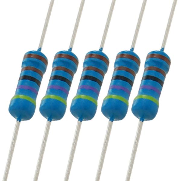 4.7K Ohm 1% 1 2W Through Hole Metal Film Resistors