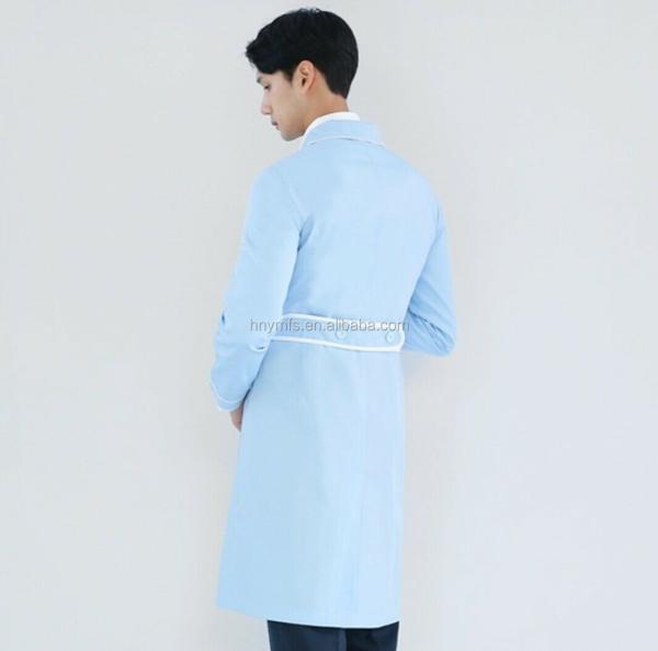 Hot Sale Coverall Doctors Long Coats Hospital Dress Doctor