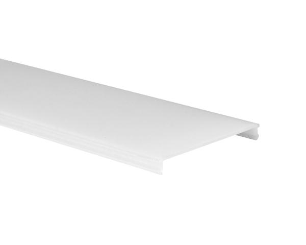 Conducteur dans suspendu à travers allumer les canaux en aluminium de profil de LED avec la couverture de diffuseur du PC PMMA
