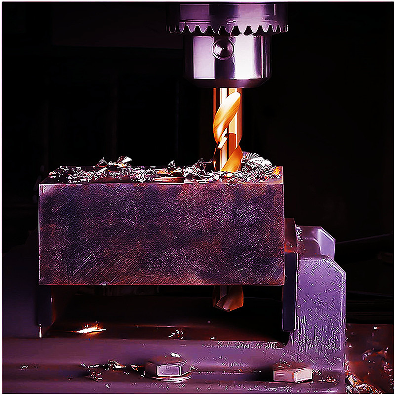 M35 Cobalt 21-Pc Drill Bits for Steel & Stainless – 135° Split Point, Jobber Length, Indexed Case