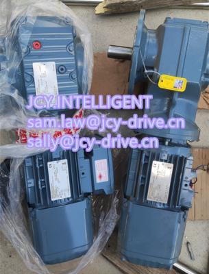 Helical Bevel Drive Gear Motor Brake 230v 2.2KW M5A 12.19 35mm Shaft