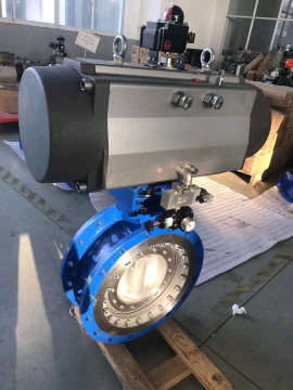 OEM Single Action Pneumatic Actuator Aluminum Alloy 90 Degree Rotary Actuator