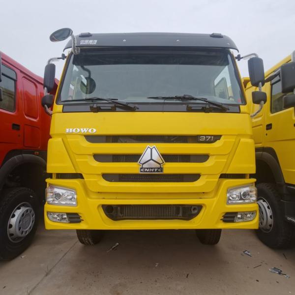 11m*2.55m*3.45m Front Lifting Style Used Dump Truck with Tyres and Hydraulic System