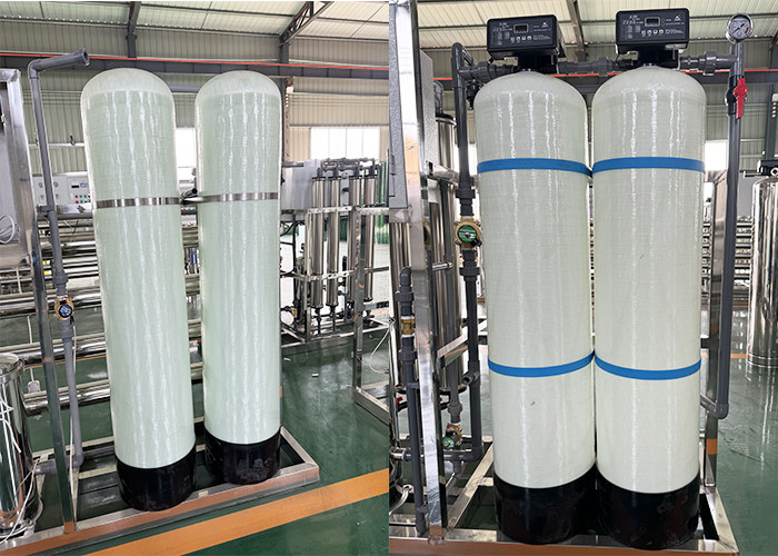 Customized Color PE Liner FRP Tank For Filter Water Systems And Liquid Storage