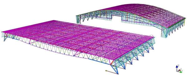 Cuadro de portal Estructura prefabricada de acero pintura anticorrosiva en caliente galvanizado