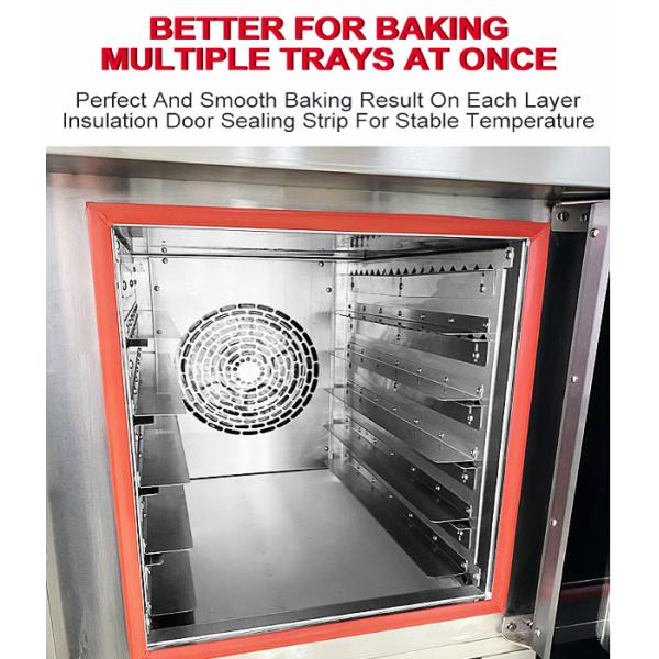 Professional Full Sets Commercial Ovens for High Productivity Bakery Kitchen Projects