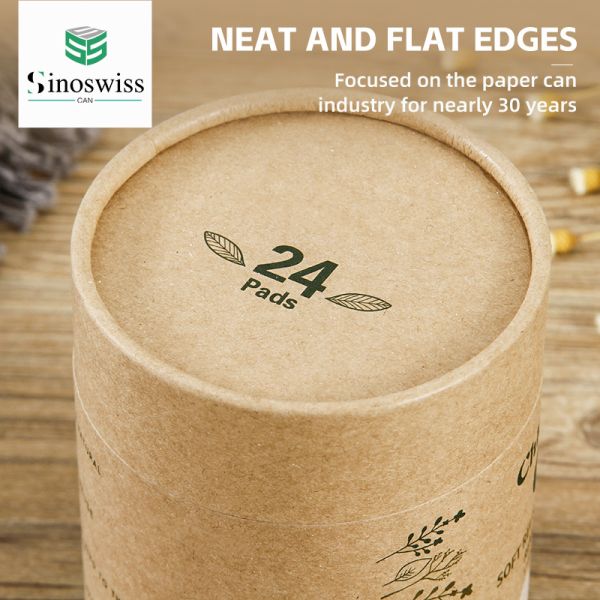 Recyclable Smooth Surface Paper Tube Box , Cardboard Cylinder Boxes For Perfume