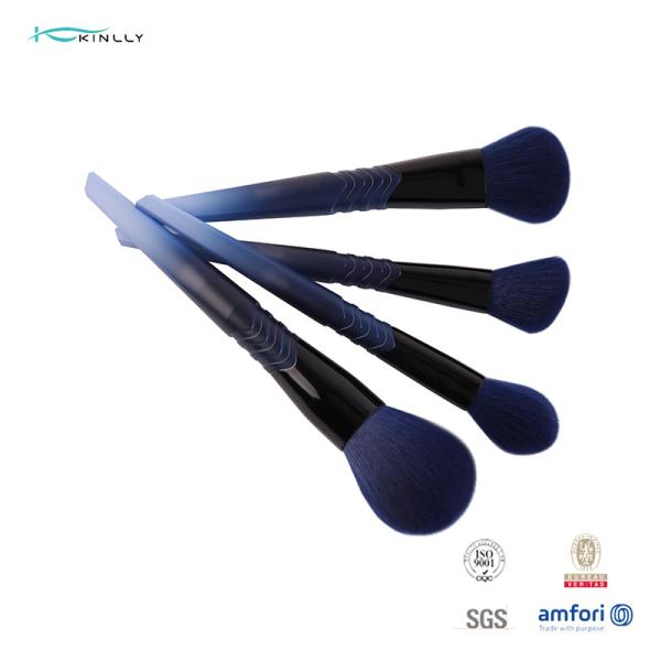 O cabelo de nylon graduou a marca própria do grupo de escova da composição do curso da cor 9pcs