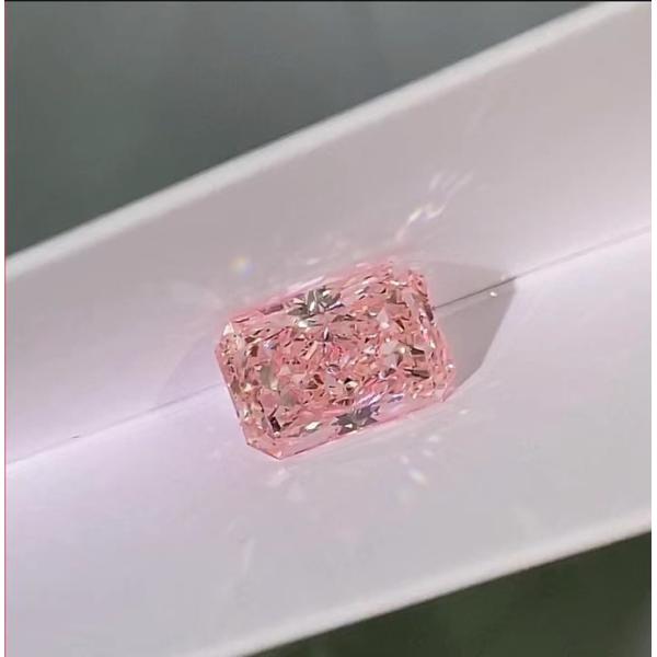 Радианта диамантов 1.5-3.0ct CVD VS2-VVS2 выросли лабораторией, который отрезок розового гениальный