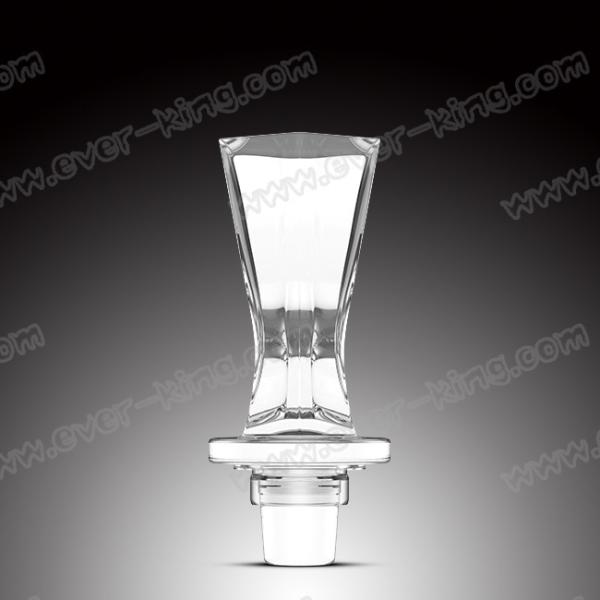 O revestimento extra de Flint Glass Liquor Bottle Closures personalizou