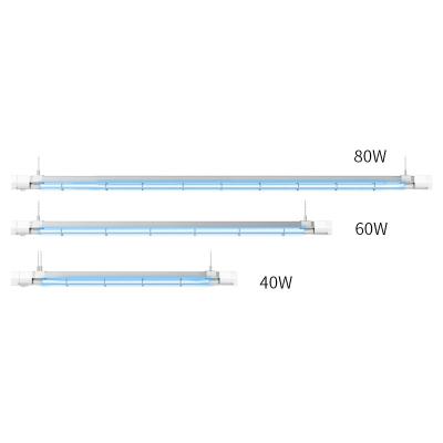 G5 Tube Ultraviolet Germicidal Lamp Ozone Free 60W PIR Quartz Glass