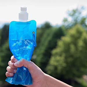 Collapsible Water Bottle Reusable Drinking Water Bottle With Clip For Biking, Hiking Travel, Gym, Sports, Teams, Hiking