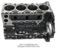 Bloc-cylindres en aluminium d'Isuzu Npr66 4hf1 Bloque De Cilindro de bloc moteur de Blox 8-97119775-0