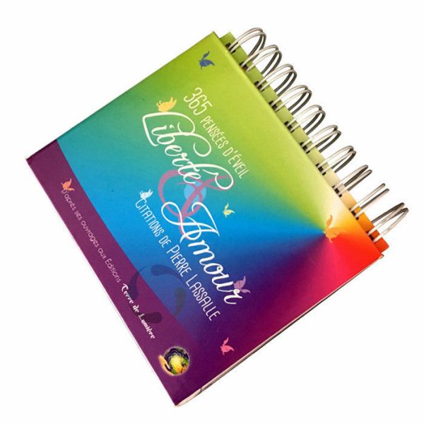 Volume Book Sets Hard Cover Coated Paper Offset Printed Daily Calendar