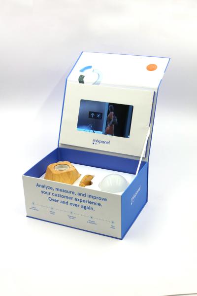 Lcd Screen Gift Video Box Customized 300mAh 1200mAh Battery Capacity