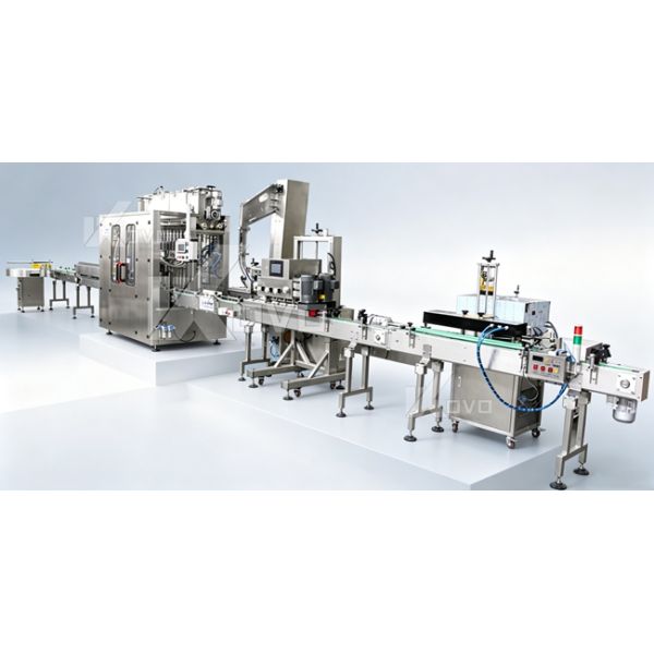 Hand Sanitizer Shower Gel Filling Capping Machine Automatic Liquid Soap Equipment