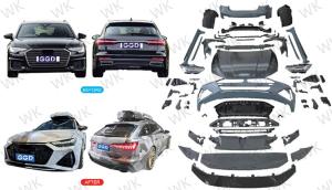Highly Durable Audi A6 Body Kit Upgrade 2019 - 2024 Up Tp RS6 Body Kit Glossy