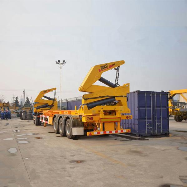 High Strength Sideloader Trailer , Side Lifter Trailer 1*20 Feet / 2*40 Feet Container