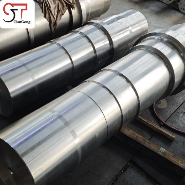 Forged Steel Shaft for Heavy Duty Gearbox Transmission Components in Industrial Machinery