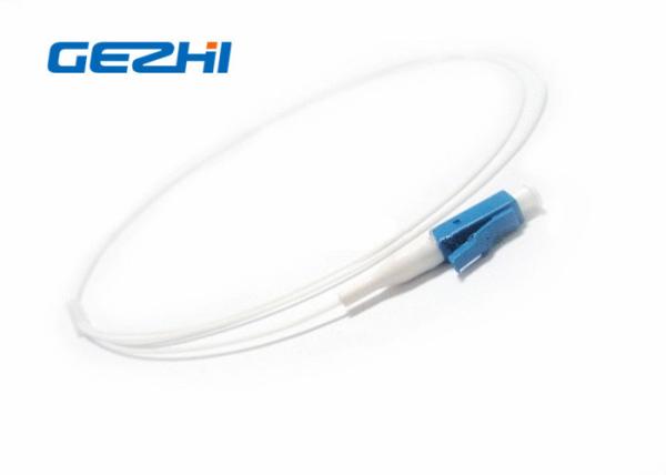 LC/UPC SM SX Pigtails 1.5M, Fiber Optic Pigtails LC 1.5 Mtrs 900um White Tight Buffer