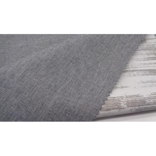 100% Polyester Knitted Grey 2 Layers Outdoor Jacket Fabric 167G 150Cm Pu Coated