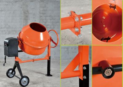 Mini Electric Concrete Mixer 120 Liters Capacity 370W Motor Power 115v / 60hz