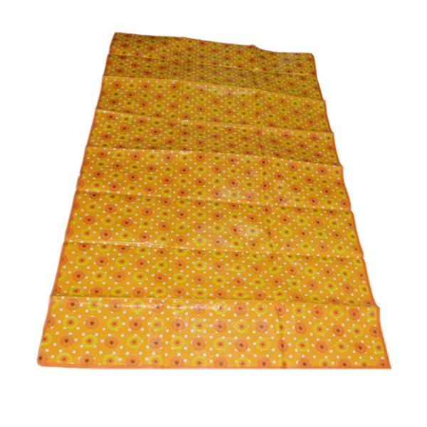 Tapis en plastique campants imprimés faits sur commande de paille de pique-nique