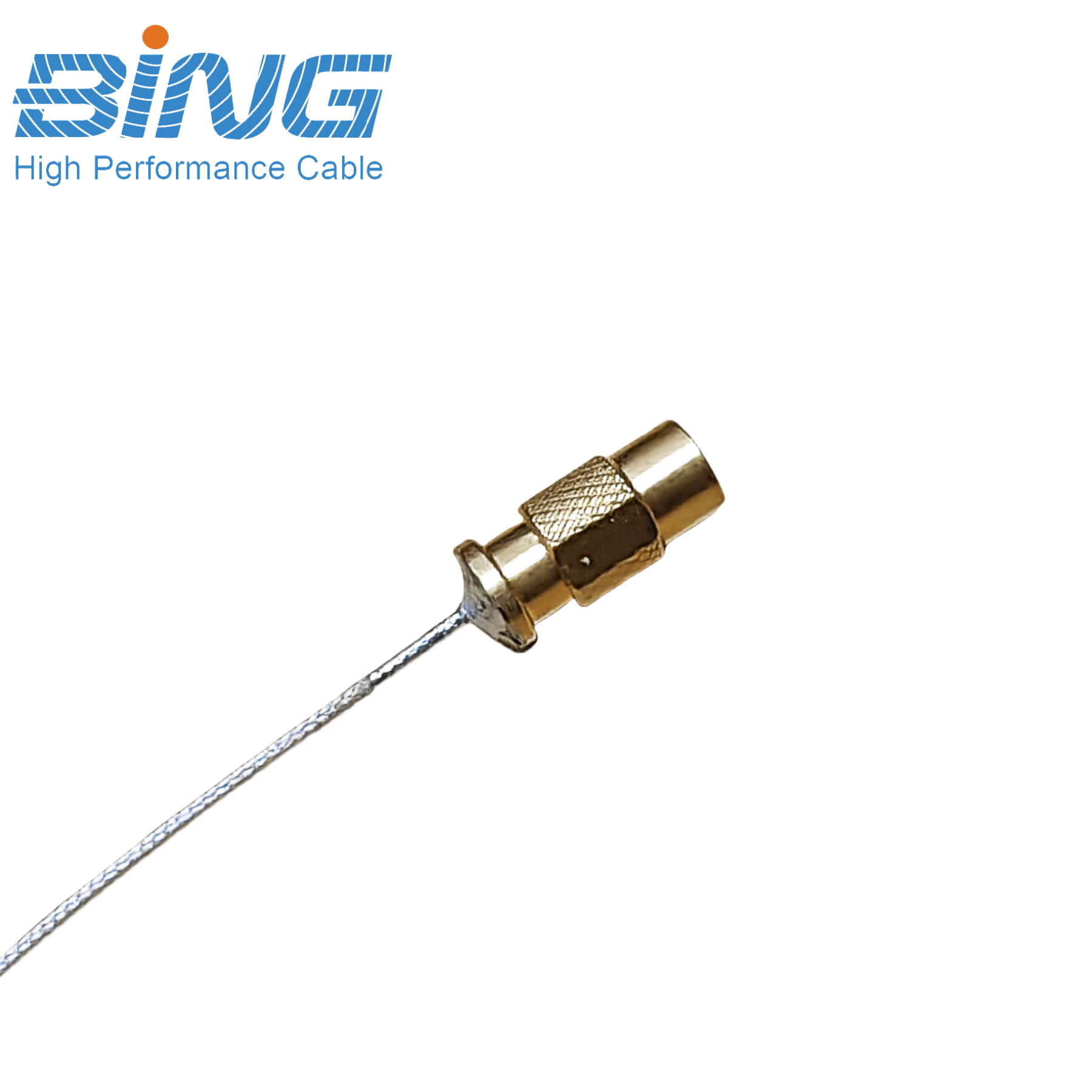 RF1.48 Miniature Coax Silver Plated Copper Conductor FEP Insulation for Low Loss Equipment