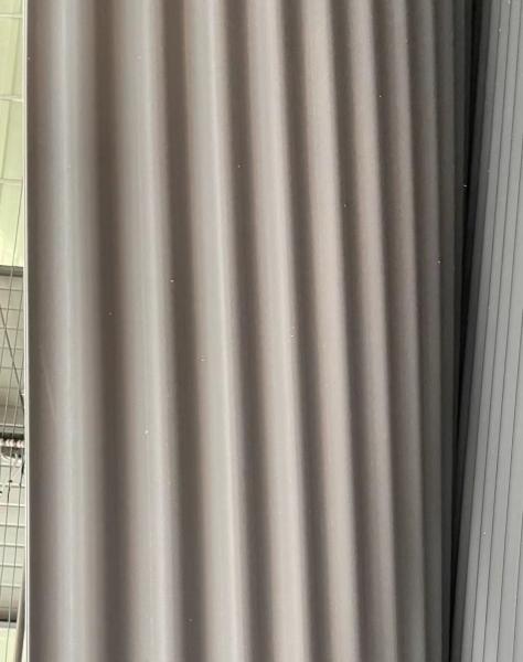 Anti folha telhando ondulada plástica da corrosão UPVC para a construção da construção