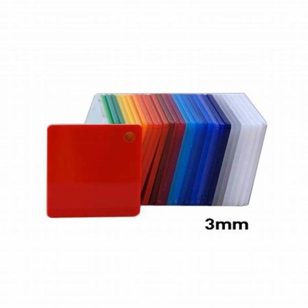 Polymethyl Methacrylate White Acrylic Plexiglass Perspex Panel Colored A4 Custom