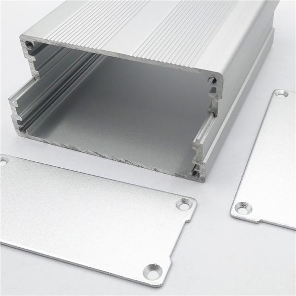 caixa de alumínio expulsa branca de anodização de 76*35*100mm