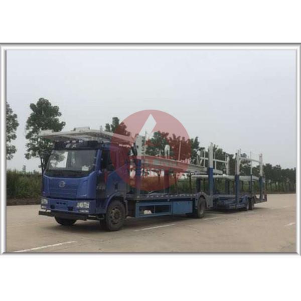 Heavy Duty Auto Transport Trailer 325HP Diesel Engine  Hydraulic Control System